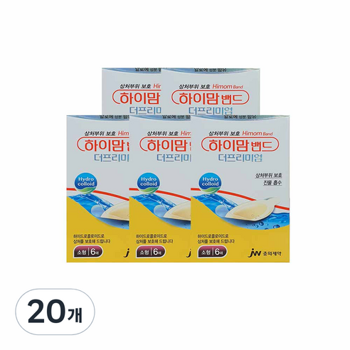 중외제약 하이맘 밴드 더프리미엄, 20개, 6개입