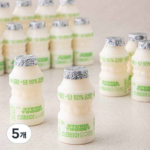 남양유업 스테비아 요구르트, 65ml, 16개입, 5개