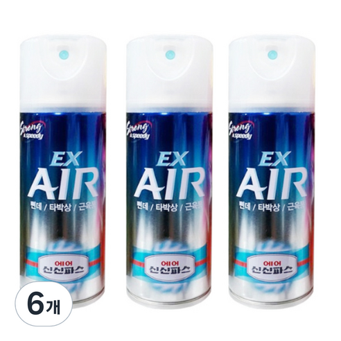 신신제약 스프레이 에어파스 EX 200ml, 1개입, 6개