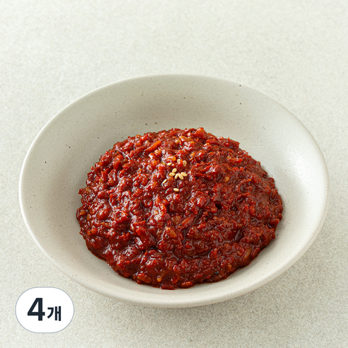 명심정 토하젓갈, 200g, 4개