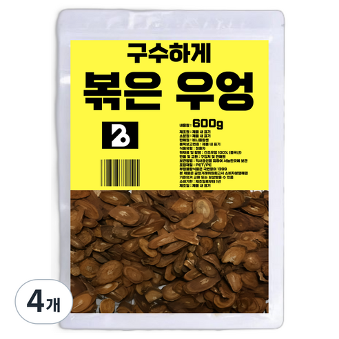 비니플랑센 구수하게 볶은 우엉, 600g, 4개