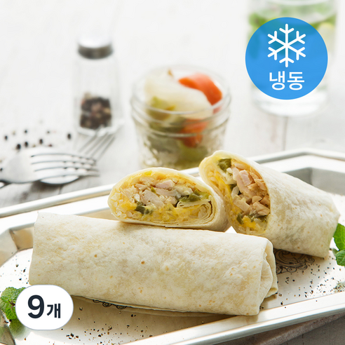 테이트 머스타드 치킨 브리또 (냉동), 172g, 1개입, 9개