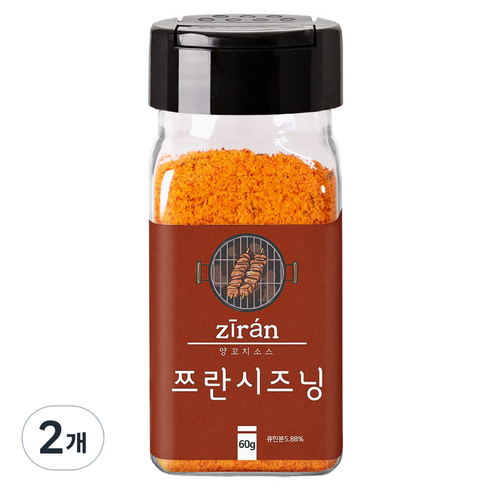 바른미각 쯔란 시즈닝, 60g, 2개