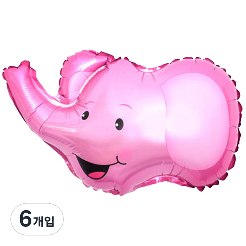 톡톡 캐릭터 풍선 ver2, CA05, 6개입