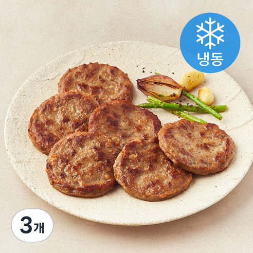 청정원 쇠고기함박 (냉동), 600g, 3개
