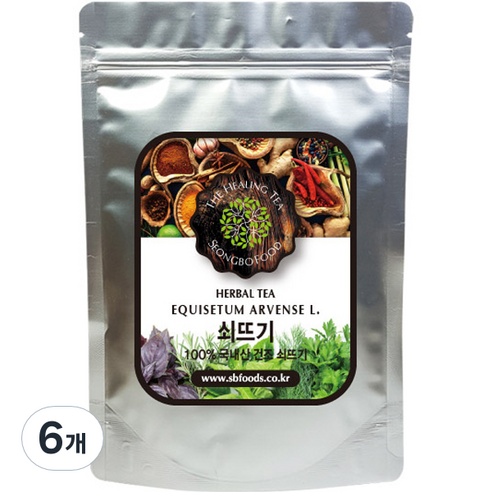 성보식품 쇠뜨기, 100g, 6개