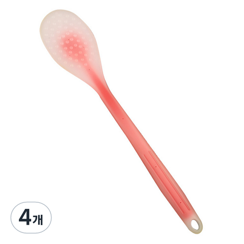 킹스로드 시원한 괄사 지압기 38cm, 콜드플레이트 핑크, 4개