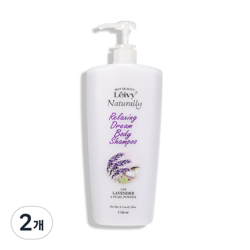 레이비 라벤더 바디워시, 1150ml, 2개