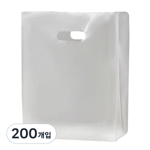 헬로우모리스 반투명 비닐백, 중, 200개입