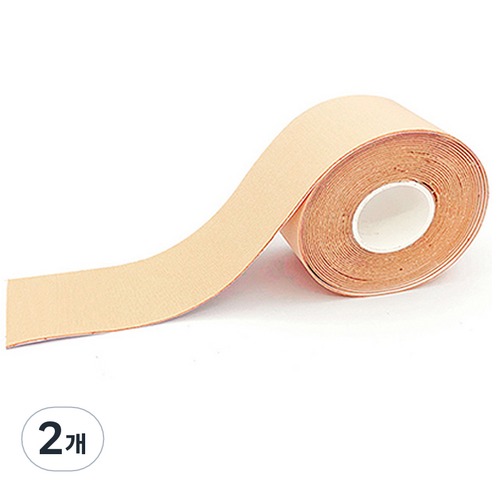 재니홈 볼륨업 잘라쓰는 니플패치 스킨 3.8cm x 5m, 2개