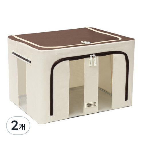 헤스티아 스트롱 다용도 방수 데일리 수납 상자 24L 40 x 30 x 20 cm, A02, 2개