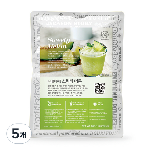더블데이 스위티메론 파우더, 800g, 1개입, 5개