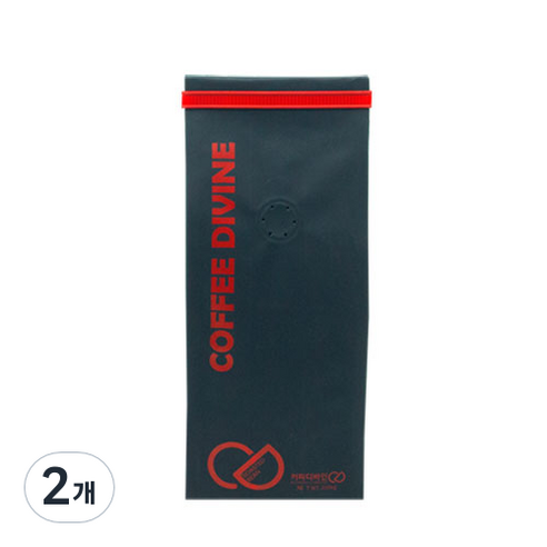 커피디바인 콜롬비아 블렌드 원두커피, 홀빈(분쇄안함), 200g, 2개