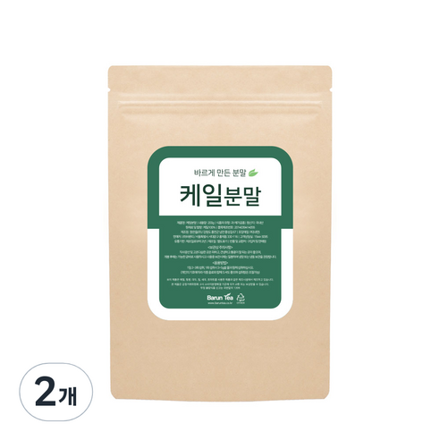 바른티 케일 분말, 200g, 2개