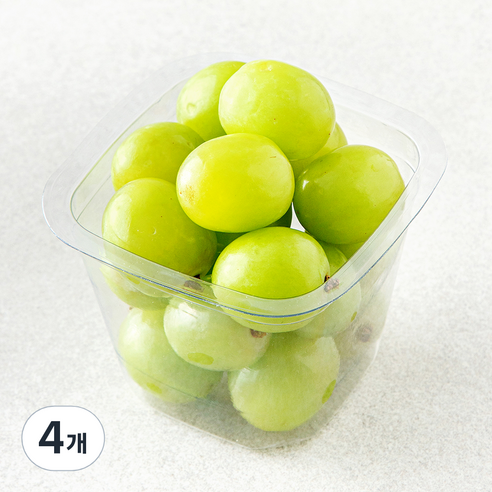 농협과일친구들 컵과일 청포도, 160g, 4개, 1개입