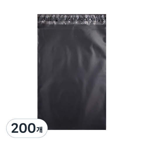 디포원 택배봉투 블랙 K, 200개