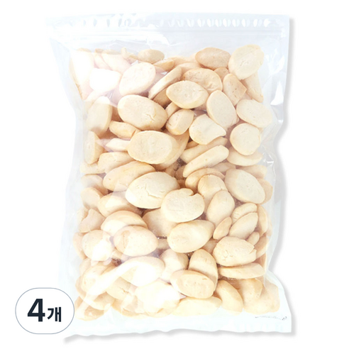 우리가스토리 쌀떡국튀밥 떡뻥 뻥튀기, 400g, 4개