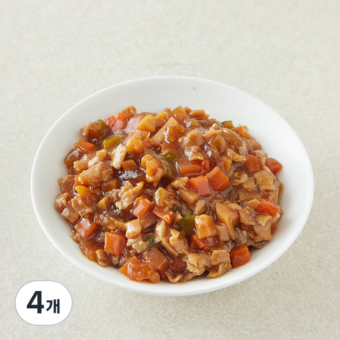 집반찬연구소 한돈 불고기덮밥, 4개, 120g