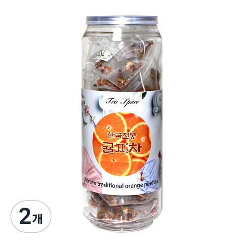 한국전통 귤피차 티백, 1.3g, 20개입, 2개