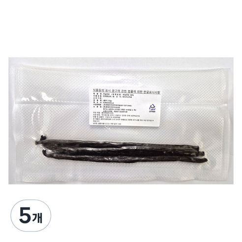 이홈베이킹 마다가스카르 바닐라빈 3p, 12g, 5개