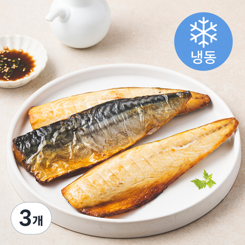 어식공방 한끼뚝딱 직화구이 순살고등어 4입 (냉동), 3개, 340g