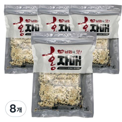 홍자매부각 대용량 김부각, 130g, 8개