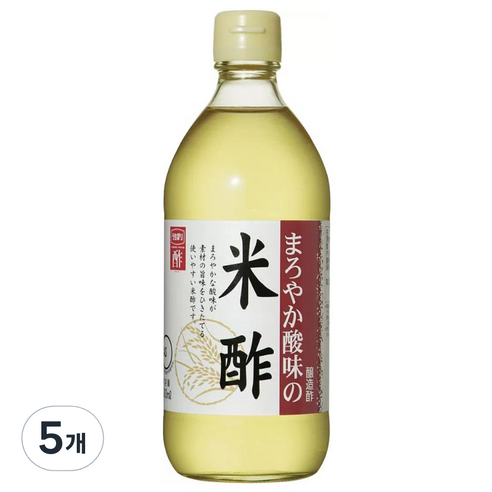 우치보리 쌀식초, 5개, 500ml