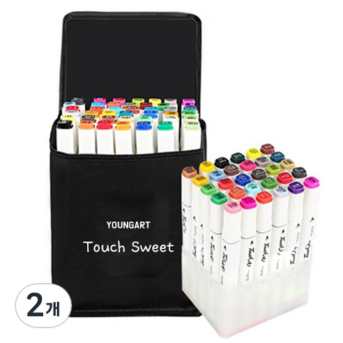 영아트 아트마카펜 + pp펜홀더 세트, 40색, 2개