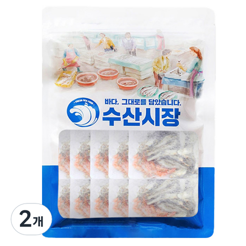 수산시장 멸치다시팩 10p, 150g, 2개