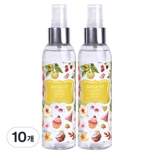 부케가르니 바디미스트 일랑일랑, 145ml, 10개