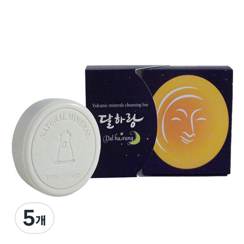 달하랑 클렌징 비누, 100g, 5개