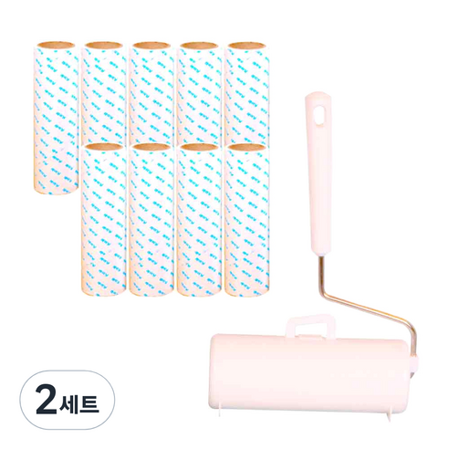 마이닝 클린테이프 160핸들 + 핸들 거치대 + 리필 9p 세트, 2세트