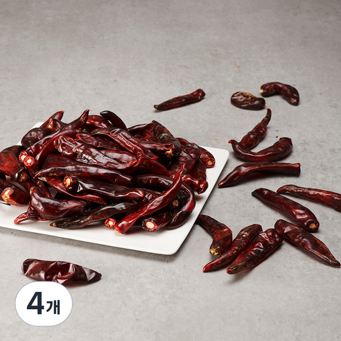 태양빛 건고추, 40g, 4개