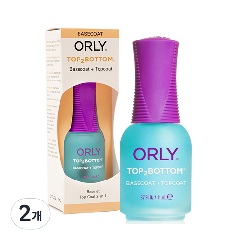 오를리 탑2바텀 베이스코트 + 탑코트 11ml, 2개