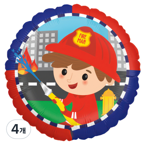 그라보벌룬 은박풍선, 쿨파이어맨, 4개