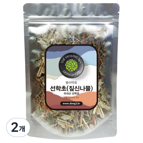 동이약초 국내산 선학초 짚신나물, 150g, 2개