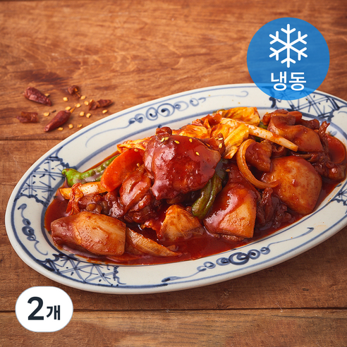 몽미당 마라 닭갈비 (냉동), 500g, 2개