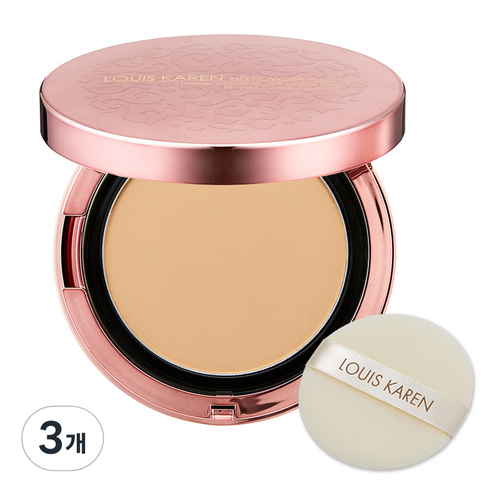루이스카렌 HD 팩트 본품 30g, 23호, 3개