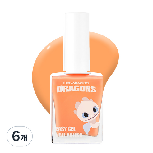 더페이스샵 이지 젤, 02 퓨어 애프리콧, 10ml, 6개