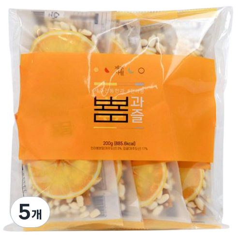 제주커머스 봄봄 한라봉 과즐 8p, 200g, 5개