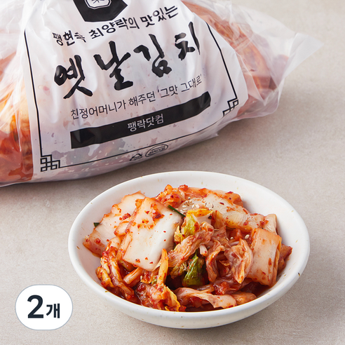 팽현숙 최양락의 맛있는 옛날 썰은김치, 1.5kg, 2개