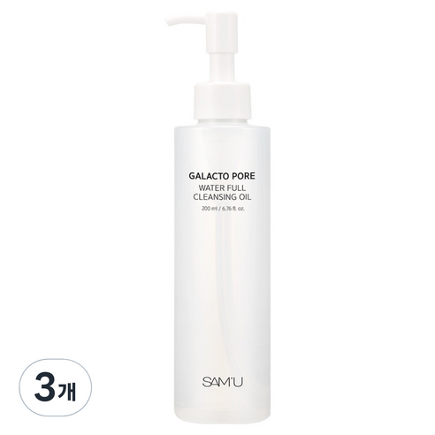 쌔뮤 갈락토 포어 워터 풀 클렌징 오일, 3개, 200ml