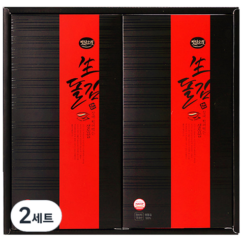 바다소리 생돌김 선물세트 5호, 2세트