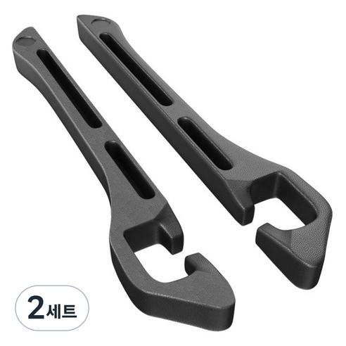 엠노블 우레탄 틈새 쿠션 2종 세트, 블랙, 2세트