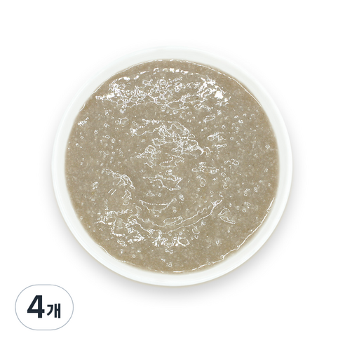 짱죽 실온이유식 초기 7개월부터 한우양송이 묽은죽, 혼합맛, 160g, 4개