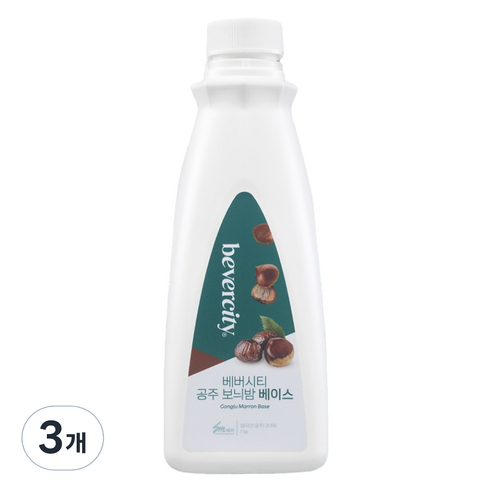 베버시티 세미 공주 보늬밤 베이스, 1kg, 3개