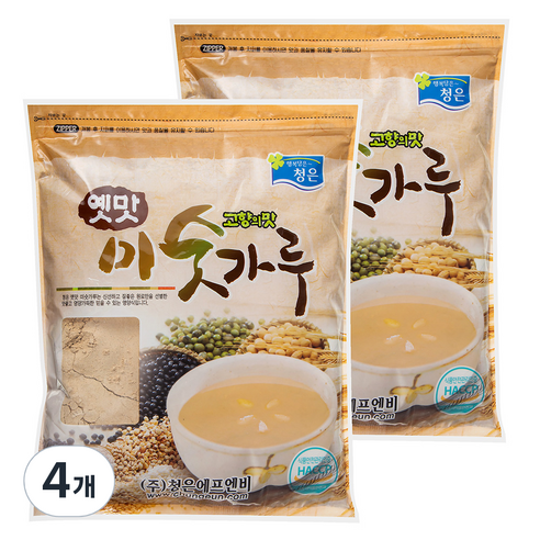 청은에프엔비 옛맛 12곡 미숫가루, 4개, 1kg