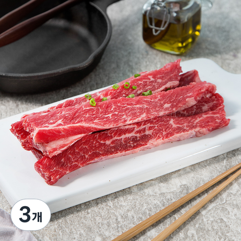 쉐프파트너 호주산 꽃갈비살구이용 (냉장), 300g, 3개