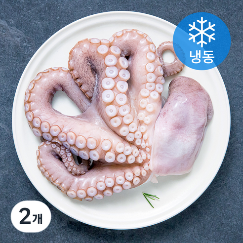 바다미식회 국내산 손질 문어 (냉동), 400g, 2개