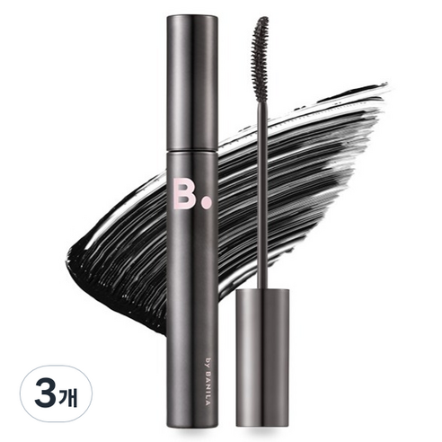 바닐라코 파워프루프 마스카라 7g, 02 롱 컬링 딥 블랙, 3개